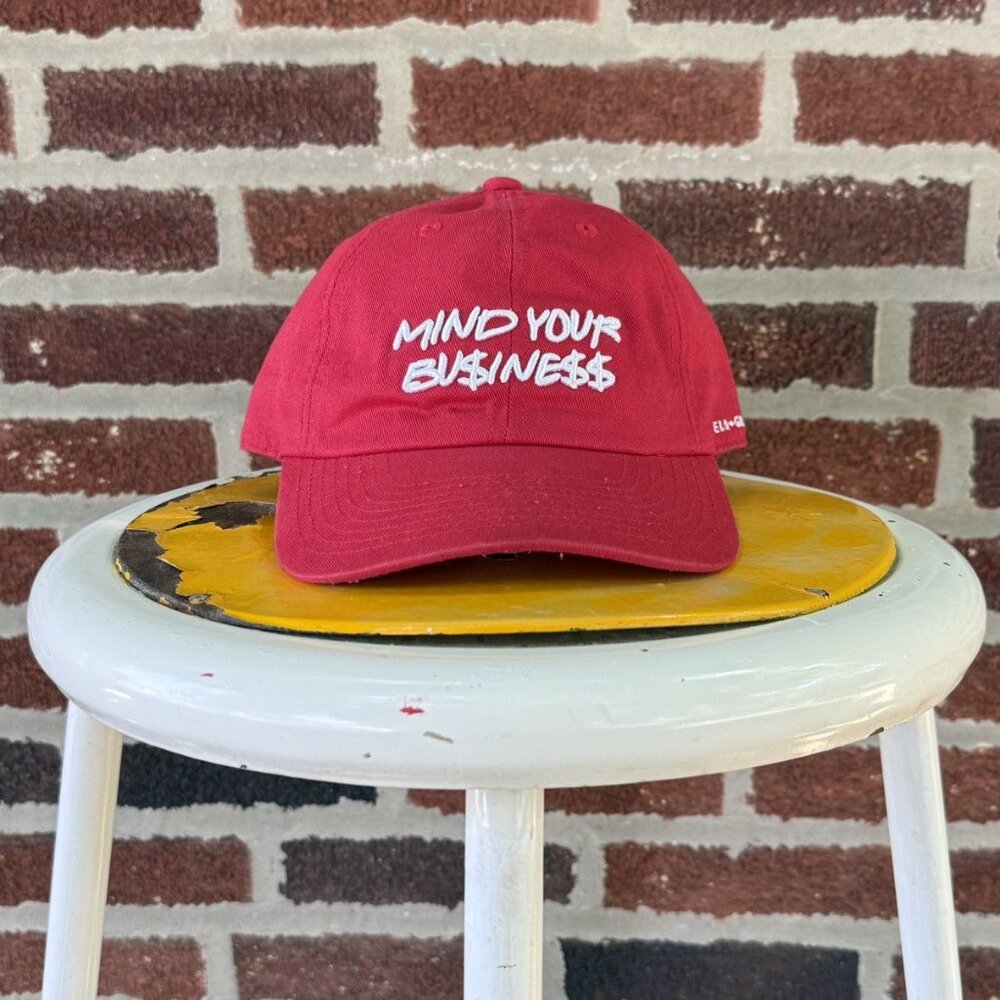 Field Grade Mind Your Business Embroidery Adjustable Cap